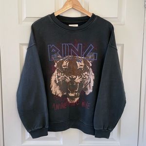 Anine Bing Tiger Sweatshirt
